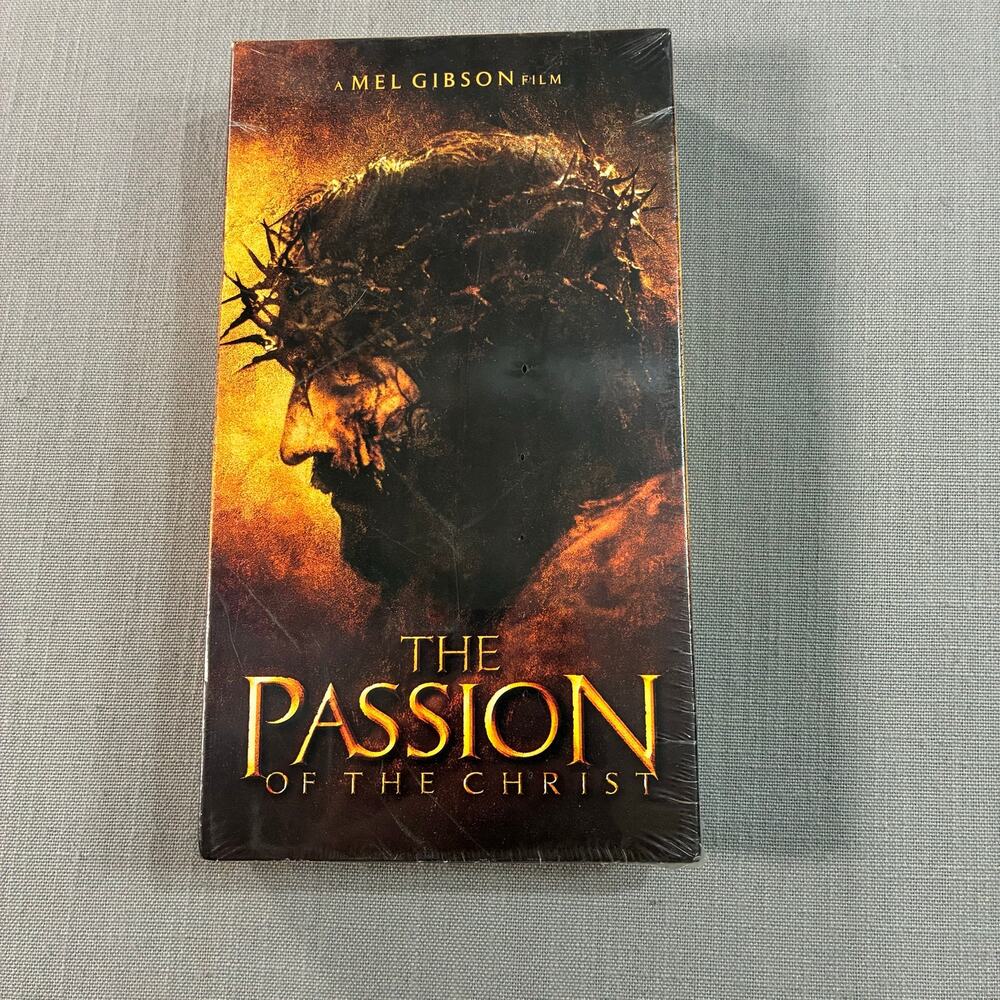 The Passion of the Christ VHS Mel Gibson Factory Sealed Religious Film